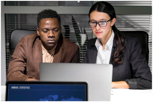 Project planning professional working on a business schedule